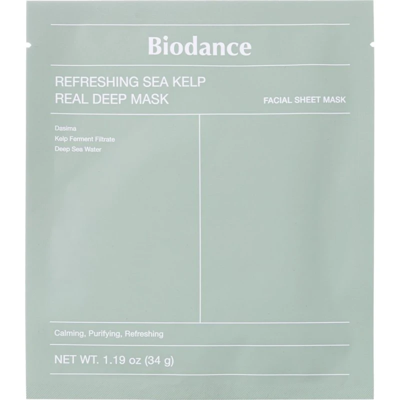 Biodance Sea Kelp Opfriskende Ansigtsmaske 34g