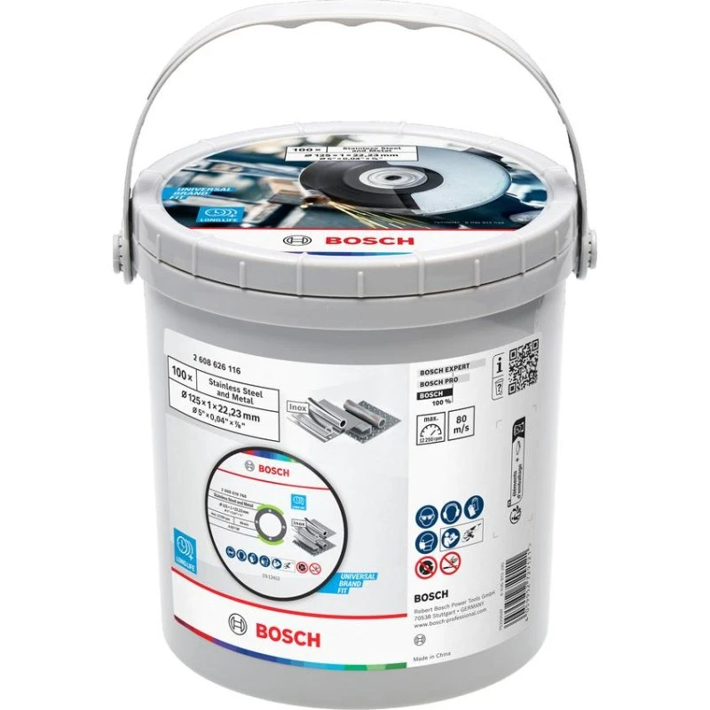 Bosch Expert Slibeskiver 125×1×22,23 mm - 100 stk.