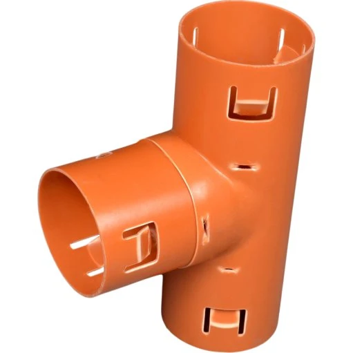 Uponor 80/92 mm PVC-drængrenrør 90 gr.