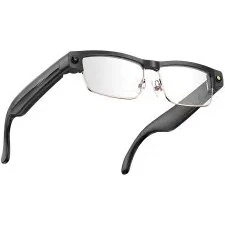 INF AI-briller guldramme – 8MP kamera & støjreducerende mikrofon