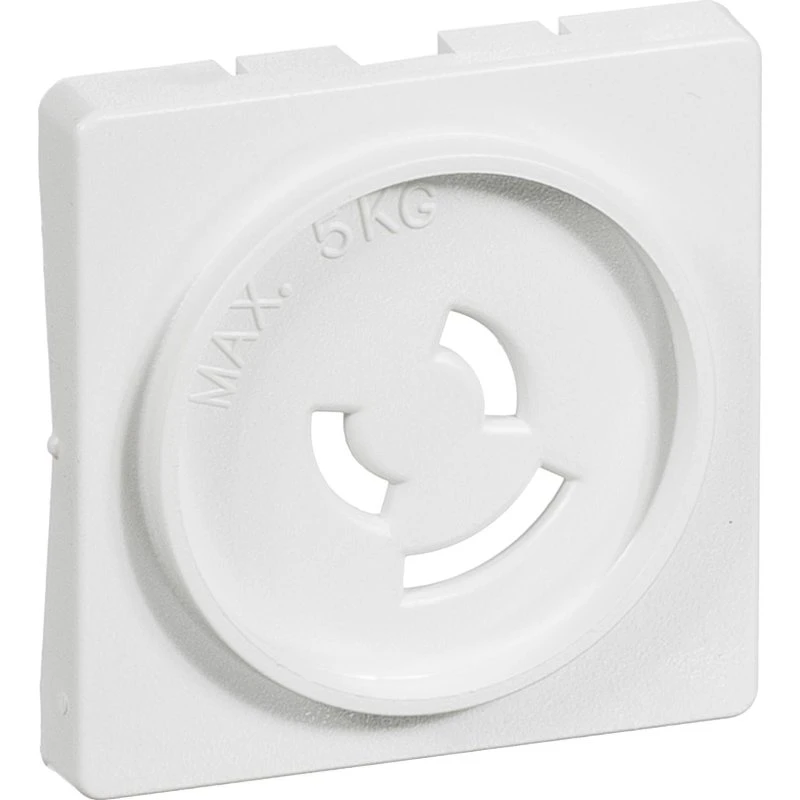 LK FUGA Afdækning Lampestik 45x45mm Hvid