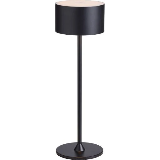 Nielsen Light Bistro genopladelig bordlampe, sort