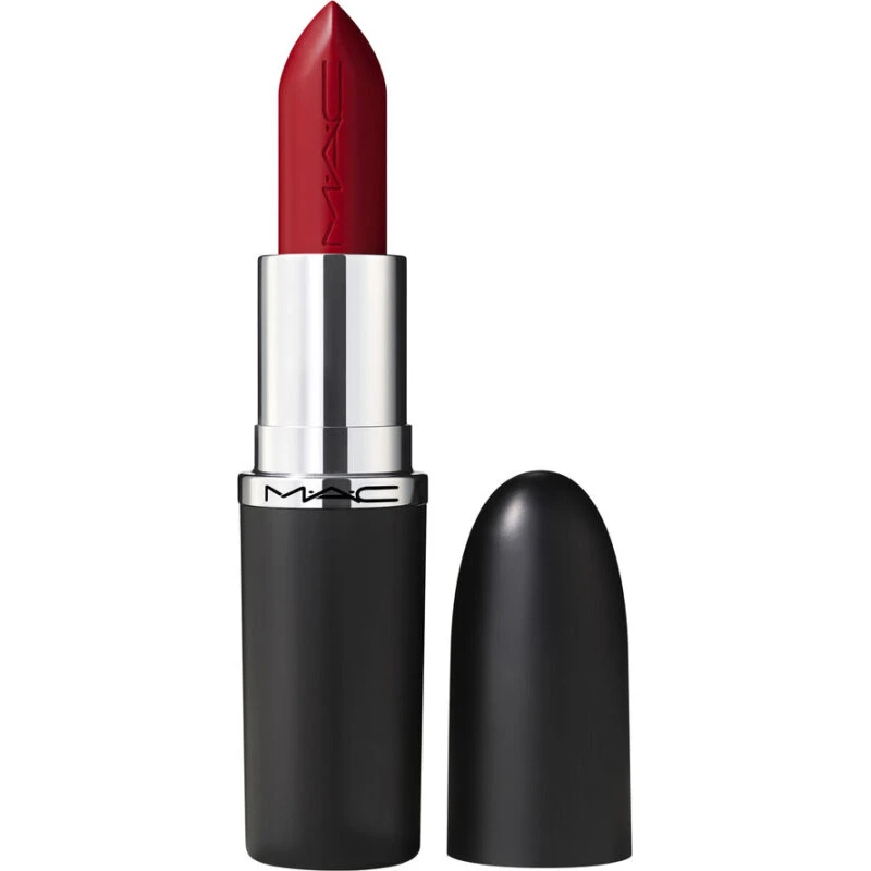 MAC Macximal Sleek Satin Lipstick Brave Red, 3.5 g