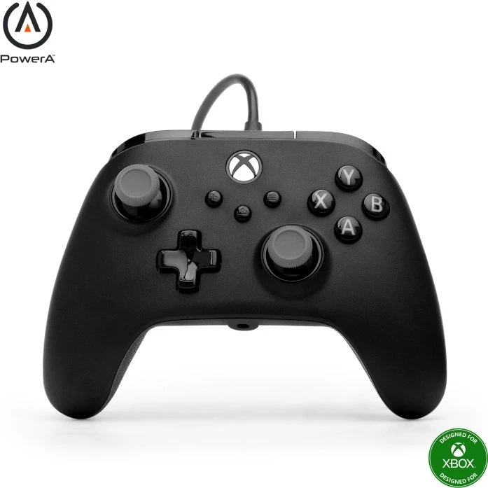 PowerA Advantage Plus Wired Controller - Sort til Xbox Series X/S