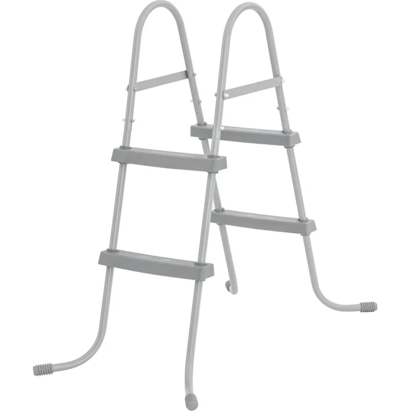Bestway Flowclear Poolstige 2 Trin 84 cm Grå