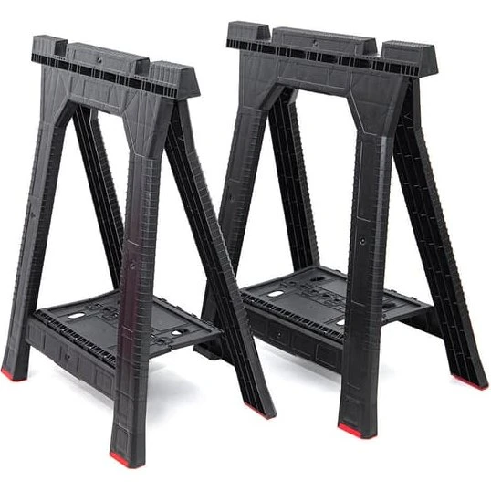QBRICK SYSTEM Arbejdsbukke 2 stk. Foldbar
