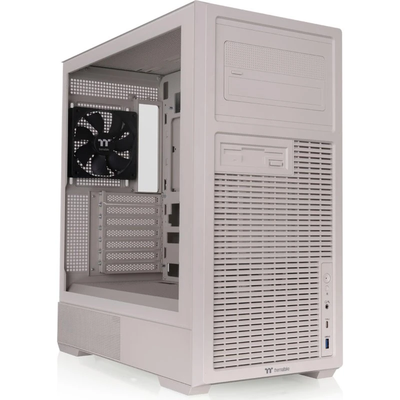 Thermaltake Retro 360 TG Beige Mid Tower PC-kabinet