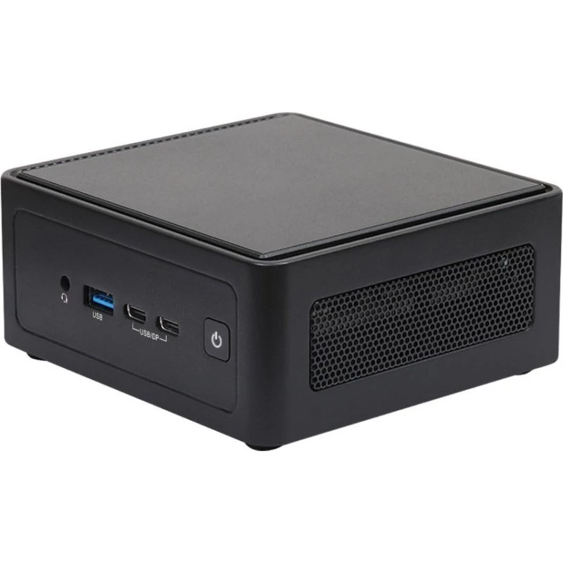 Asrock 4X4 BOX-8640U SFF barebone PC, sort, Ryzen 5 8640U, USB4, dual LAN
