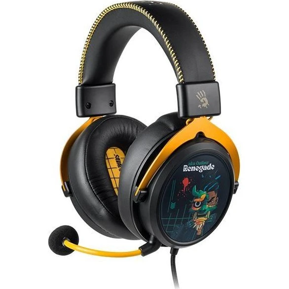 A4Tech Bloody MR595 Renegade Midnight - Gaming Headset med Mikrofon, Sort