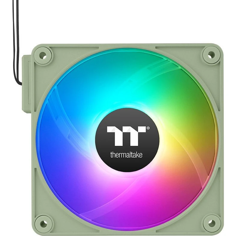 Thermaltake CL-F196-PL12MG-A 120mm Grøn Ventilator 3 stk