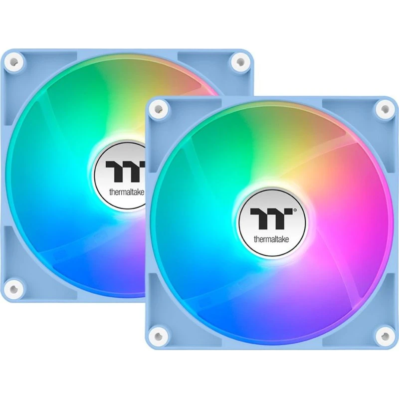 Thermaltake CT120 ARGB Hydrangea Blå 120mm, 2 stk.