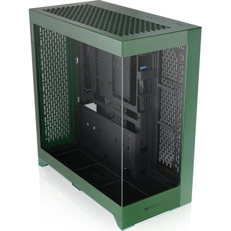 Thermaltake CTE E660 MX Midi Tower Grøn med Hærdet Glas