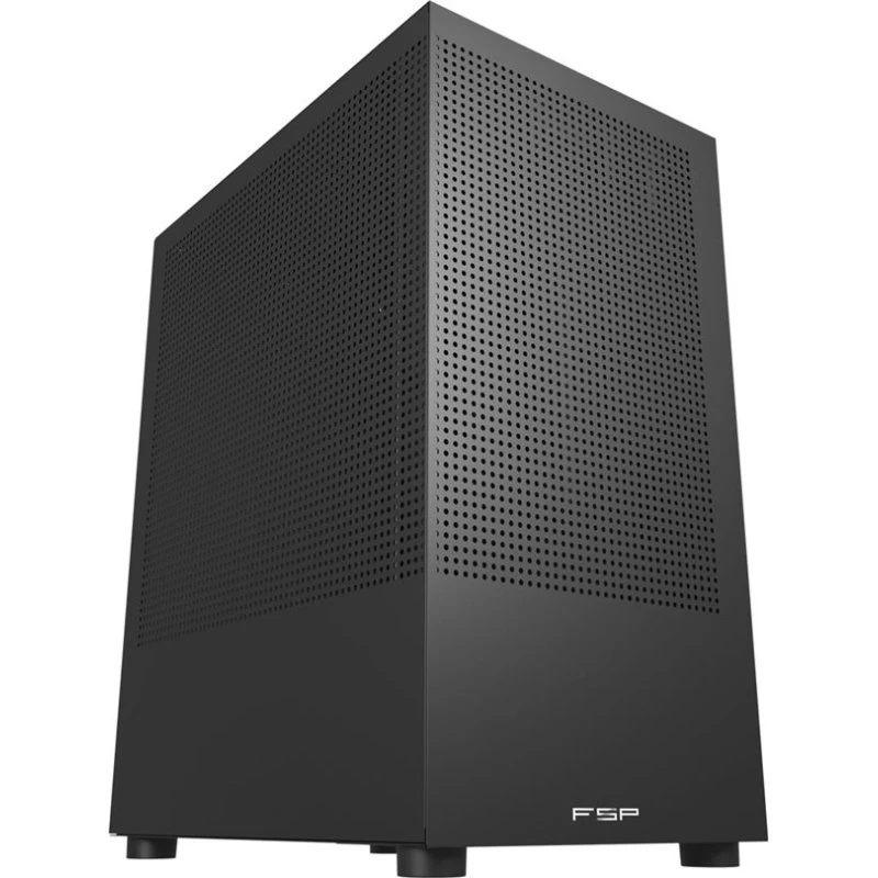 FSP S110-B Mini Tower, Sort, MicroATX