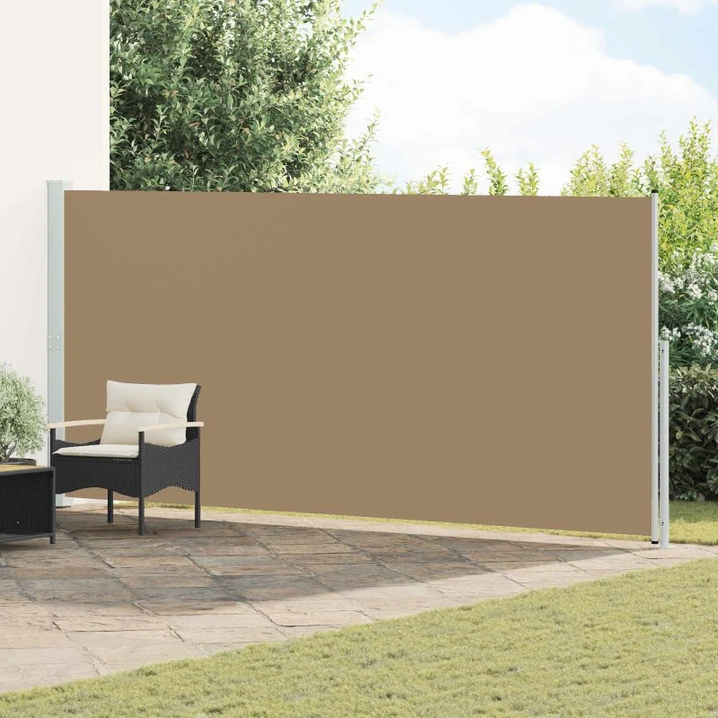 vidaXL Udtrækkeligt side-markise 200 x 300 cm 100% polyester