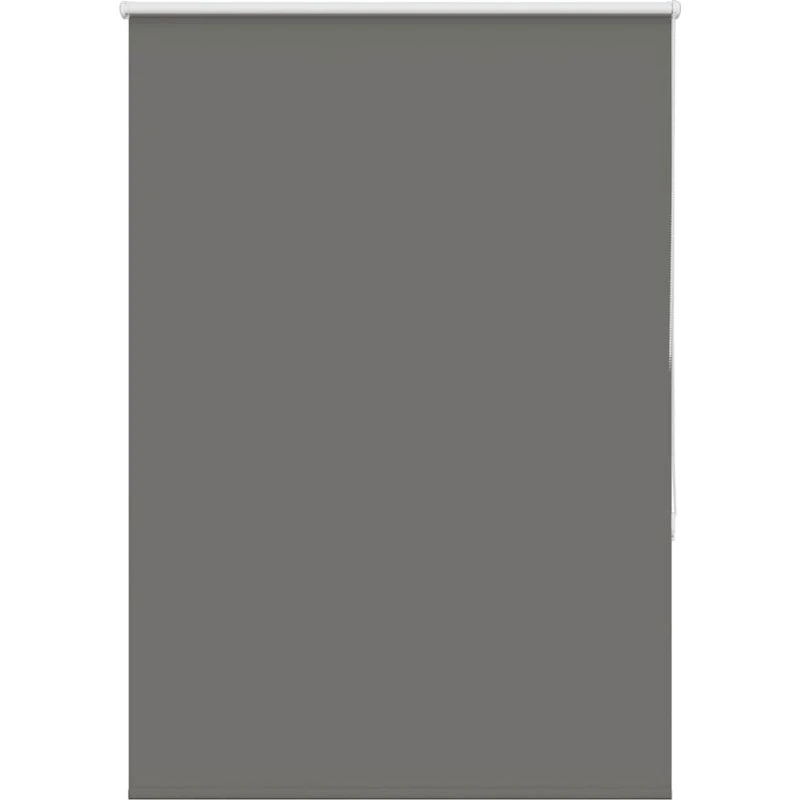 vidaXL Mørklægningsrullegardin 95x175 cm, grå, 100% polyester