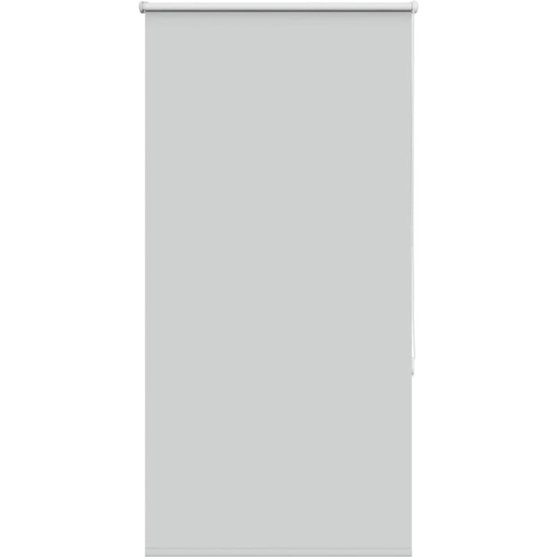 vidaXL Mørklægningsrullegardin 85x175 cm lysegrå