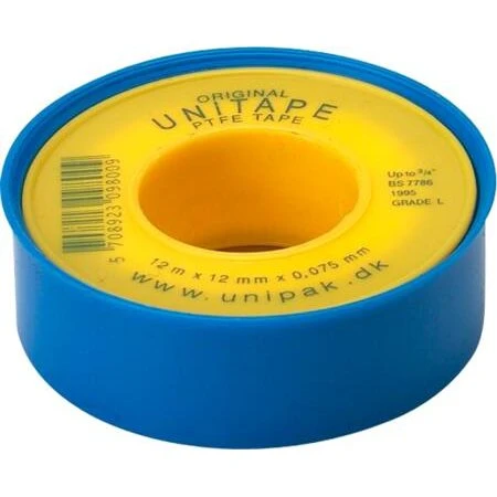 Unipak Unitape Gevindtape 12x0,075 mm, 12 m