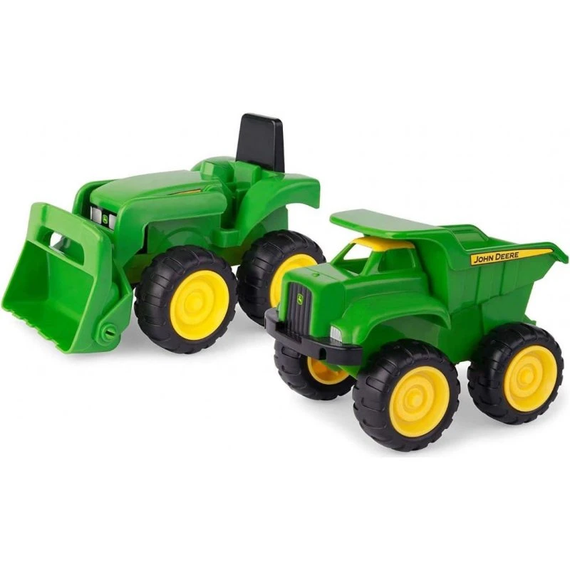 John Deere Mini Traktor & Læssetrallevogn