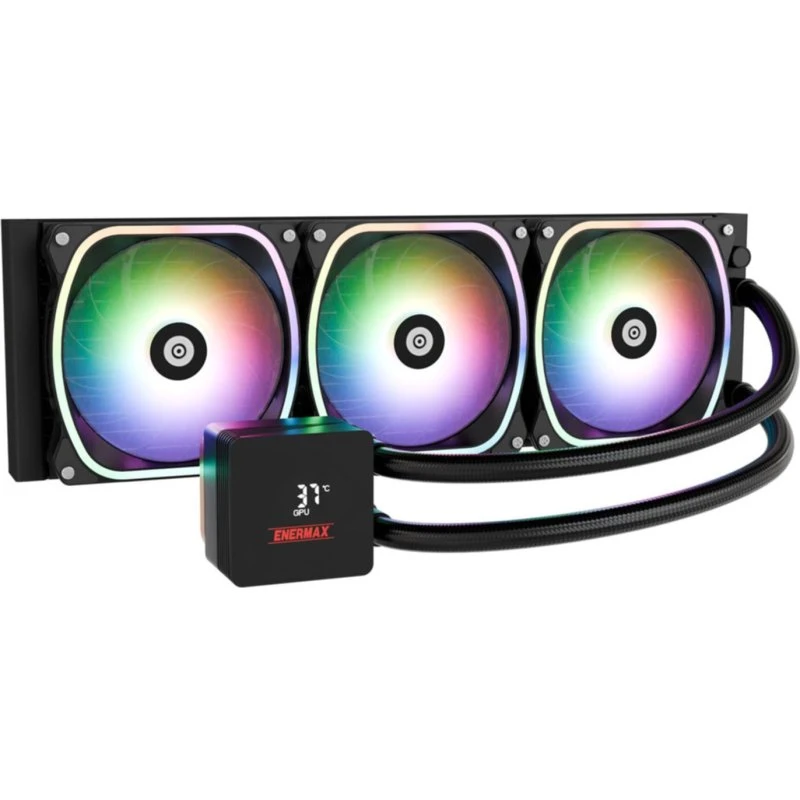 Enermax Aquafusion II 360mm ARGB CPU Vandkøler - Sort