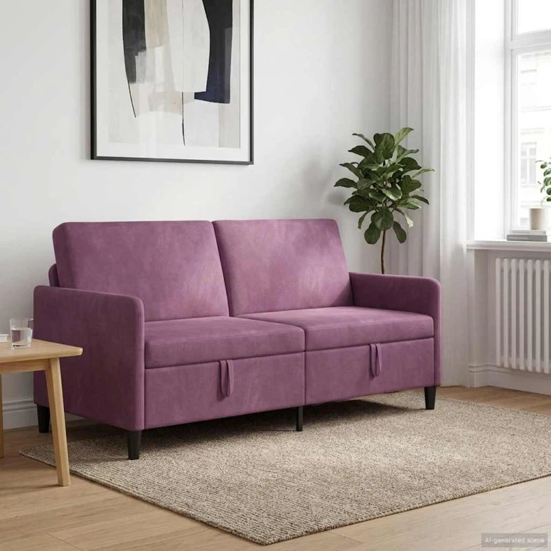 vidaXL Lilla 3-personers Sofa med Opbevaring 172 x 78 x 87 cm