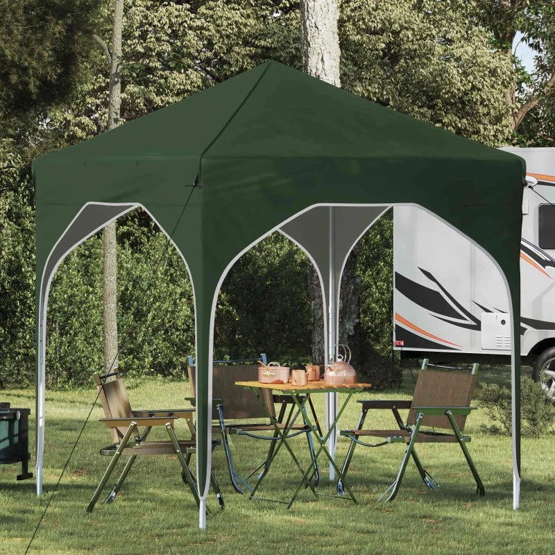vidaXL Pop-up Festtelt 194x194x245 cm Grønt