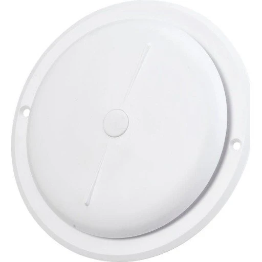 Duka Tallerkenventil 74.6, Ø140 mm, hvid
