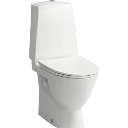 Laufen Pro N gulvstående WC, hvid, 65x36 cm, skjult S-lås