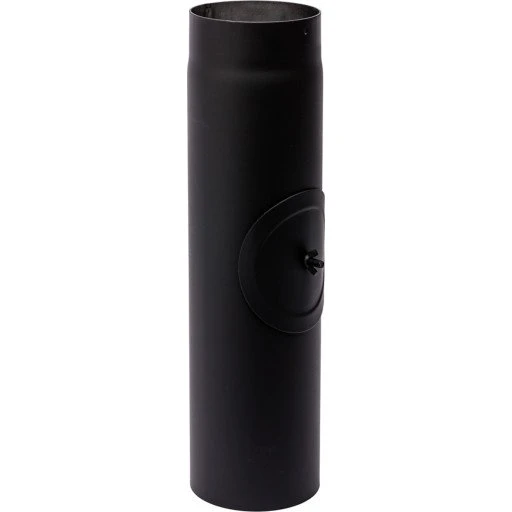 Metalbestos Røgrør 5"/130 mm, 500 mm med renseklap