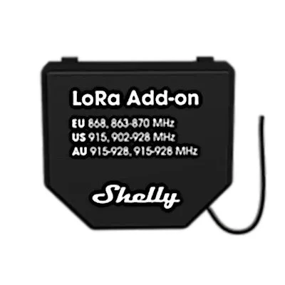 Shelly LoRa Add-On - Langdistance Modul til Gen3 & Gen4