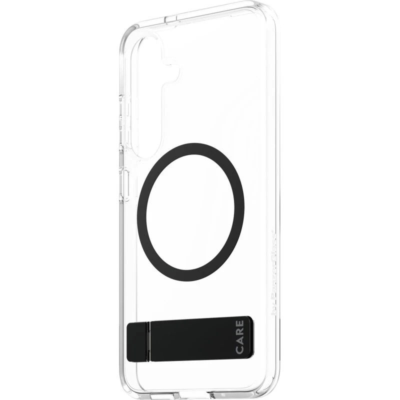 PanzerGlass CARE Transparent Kickstand Case til Samsung Galaxy S25