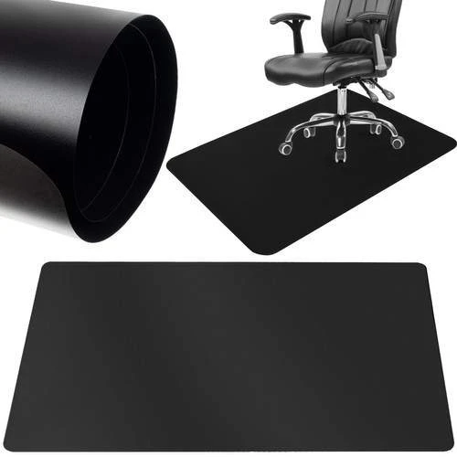 Lydabsorberende Stoleunderlag 100x140 cm Sort