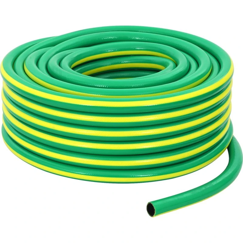 vidaXL 5-lags Havevandslange 3/4" 100 m Grøn/Gul PVC