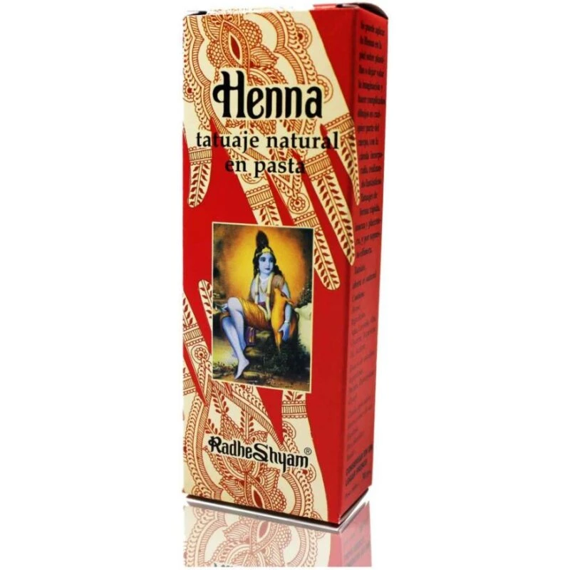 Radhe Shyam Henna Tattoo Paste (naturlig, midlertidig)