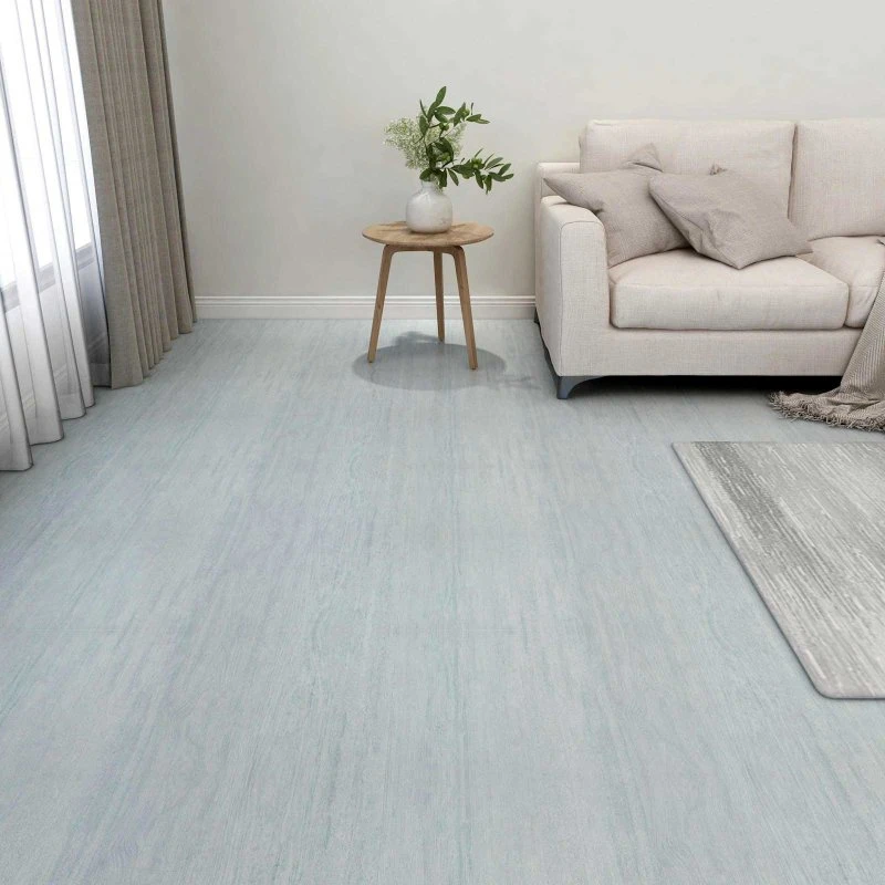 vidaXL Selvklæbende PVC Gulvplanker Grøn 55 stk (5,11 m²)