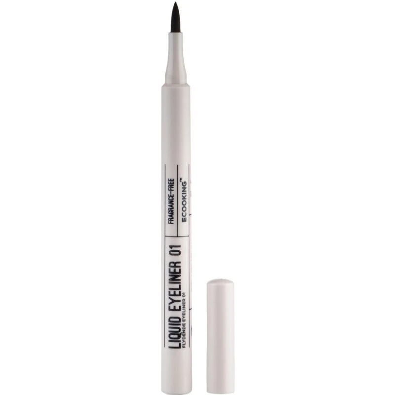 ECOOKING Liquid Eyeliner 01, Sort 1,1 ml