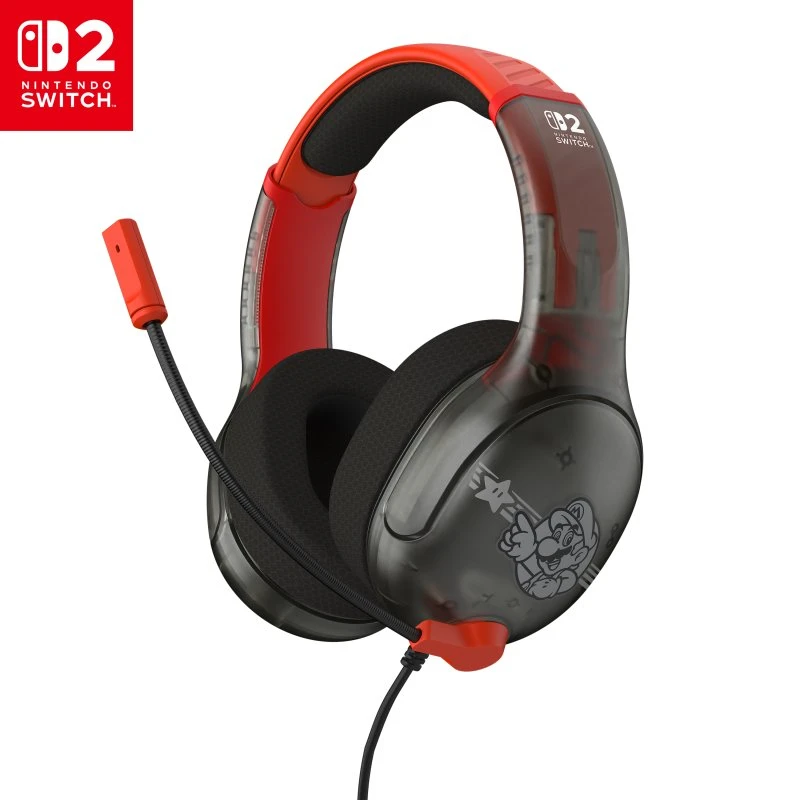 Turtle Beach Airlite Fit Wired Headset - Mario Star til Nintendo Switch 2