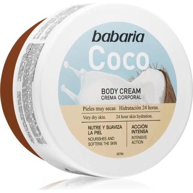 Babaria Kokos Kropscreme 400 ml