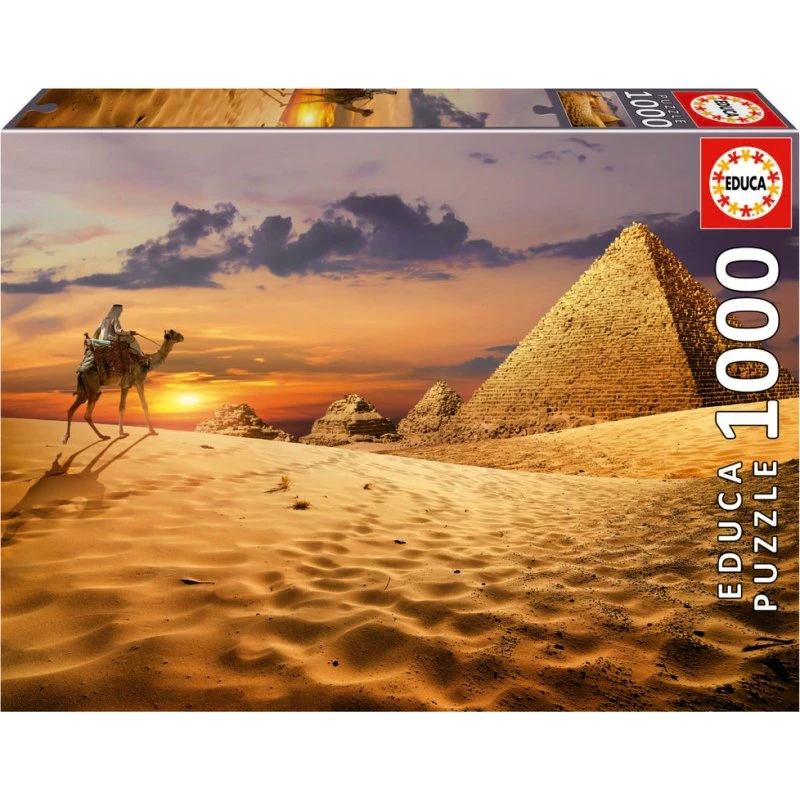 Camel in The Desert 1000 brikker Puslespil