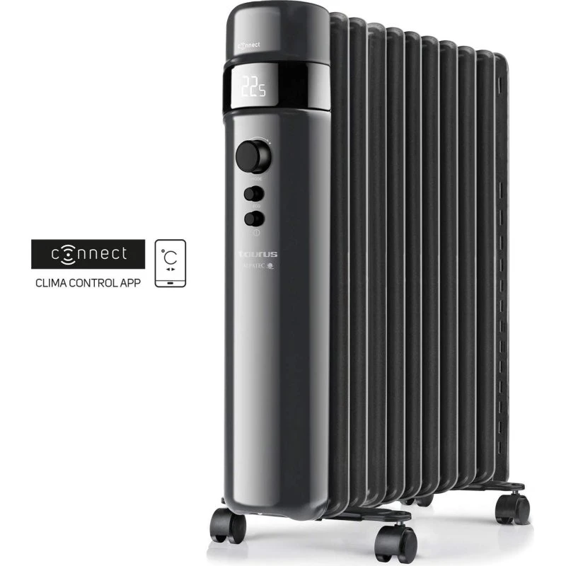 Taurus Alpatec Agadir Olieradiator, 2500W, WiFi & stemmestyring
