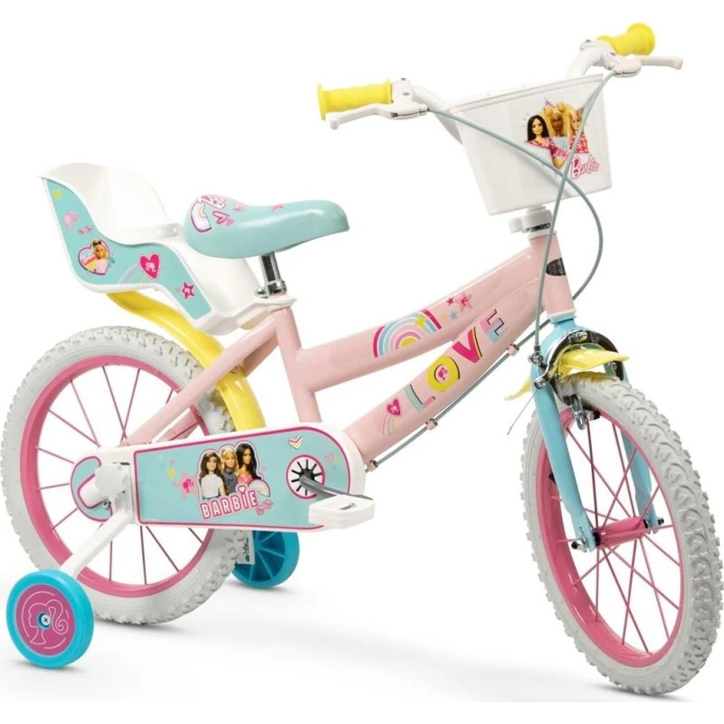 Toimsa Barbie 16" Børnecykel Pink