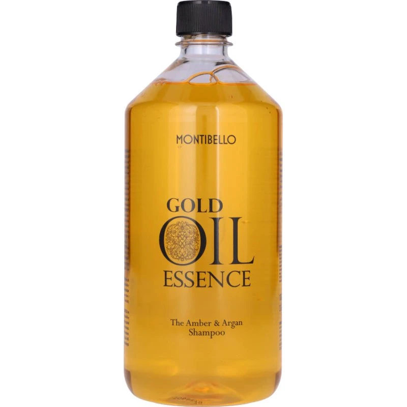 Montibello Gold Oil Amber & Argan Shampoo 1000 ml med pumpe