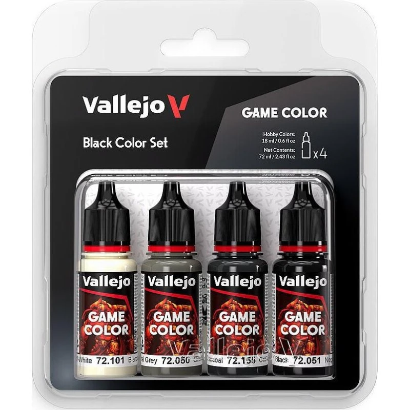 Vallejo Game Color Sort Maling Set 4x18 ml