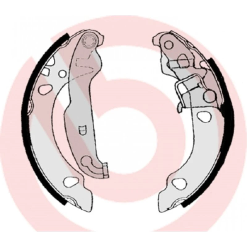 Brembo Bremsebakkesæt S 24 530 til Ford Fiesta, KA, 2000