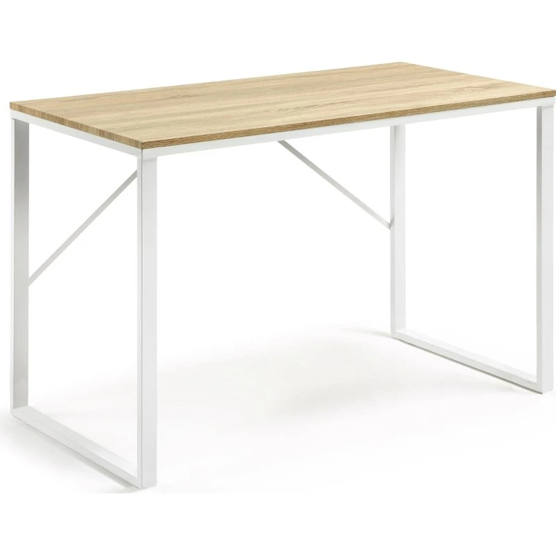 Kave Home Talbot Skrivebord 120x60 cm natur/hvid
