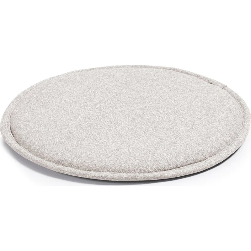 Kave Home Silke Rund Stolhynde Beige Ø35 cm