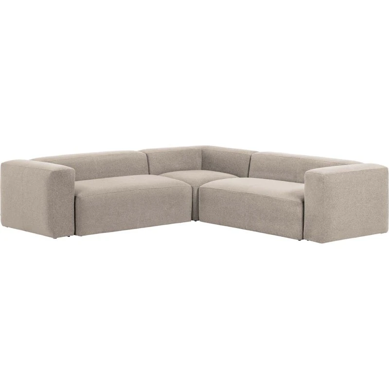 Kave Home Blok Hjørnesofa Beige 290x290 cm