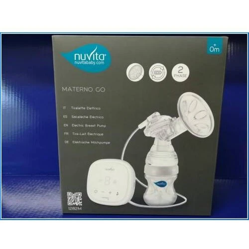 MATERNO GO Single elektrisk brystpumpe (2-faset, 9 niveauer)