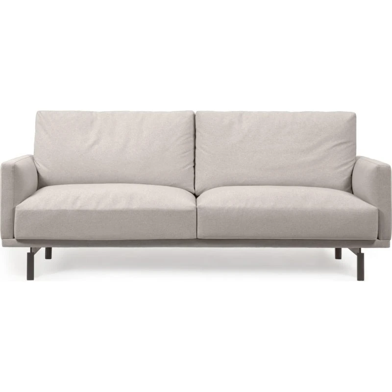 Kave Home Galene 2-pers. sofa i genbrugs-PET, beige