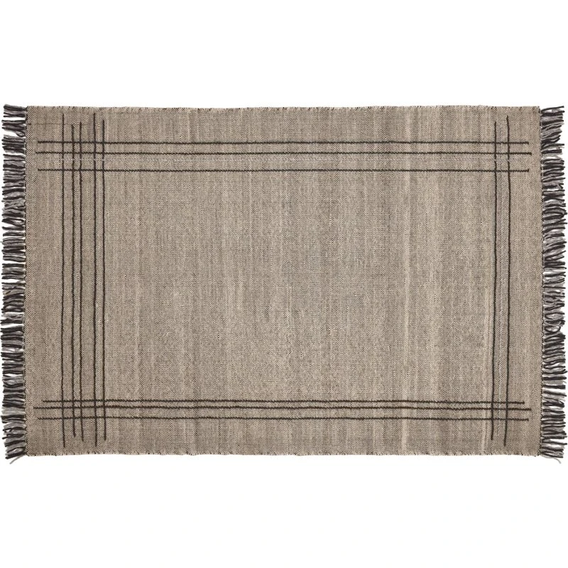 Kave Home Eneo Gulvtæppe 160x230 cm, Brun