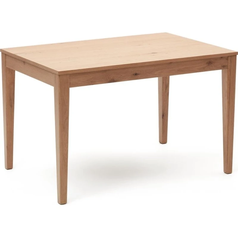 Kave Home Yain udtræksbord i egefinér, 120/180x80 cm